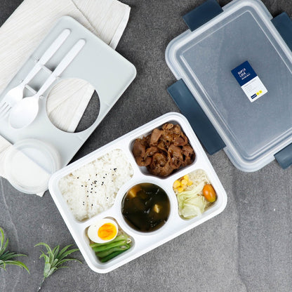 Super Lock Lunch Box 3-compartment #6185