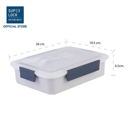Super Lock Lunch Box 5 Dividers #61652