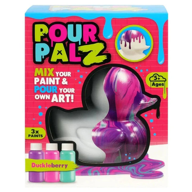 Pour Palz DIY Large Paint Rubber Duck -60ml