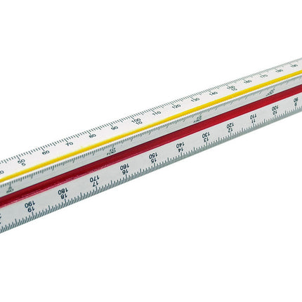 Plastic Triangular Scale Ruler Drafting Tool -30cm