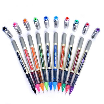 قلم سائل حبر -الاردن - عمان -افضل اقلام -best stationery -blue -red-green-orange -ball eye 