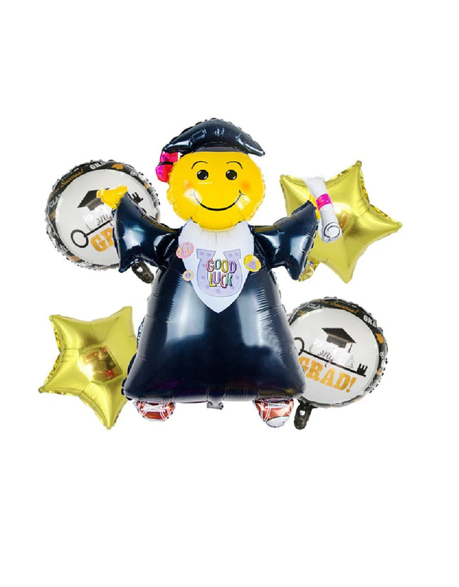 Graduation Balloons Set-5pc