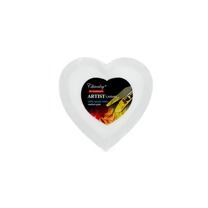 Chivarly Heart Shape Artist Canvas 280g