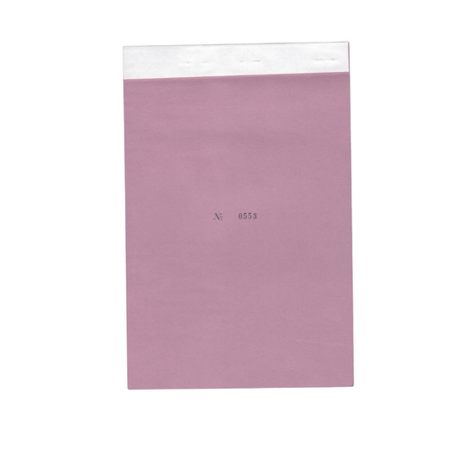 Single Copy Invoice Book