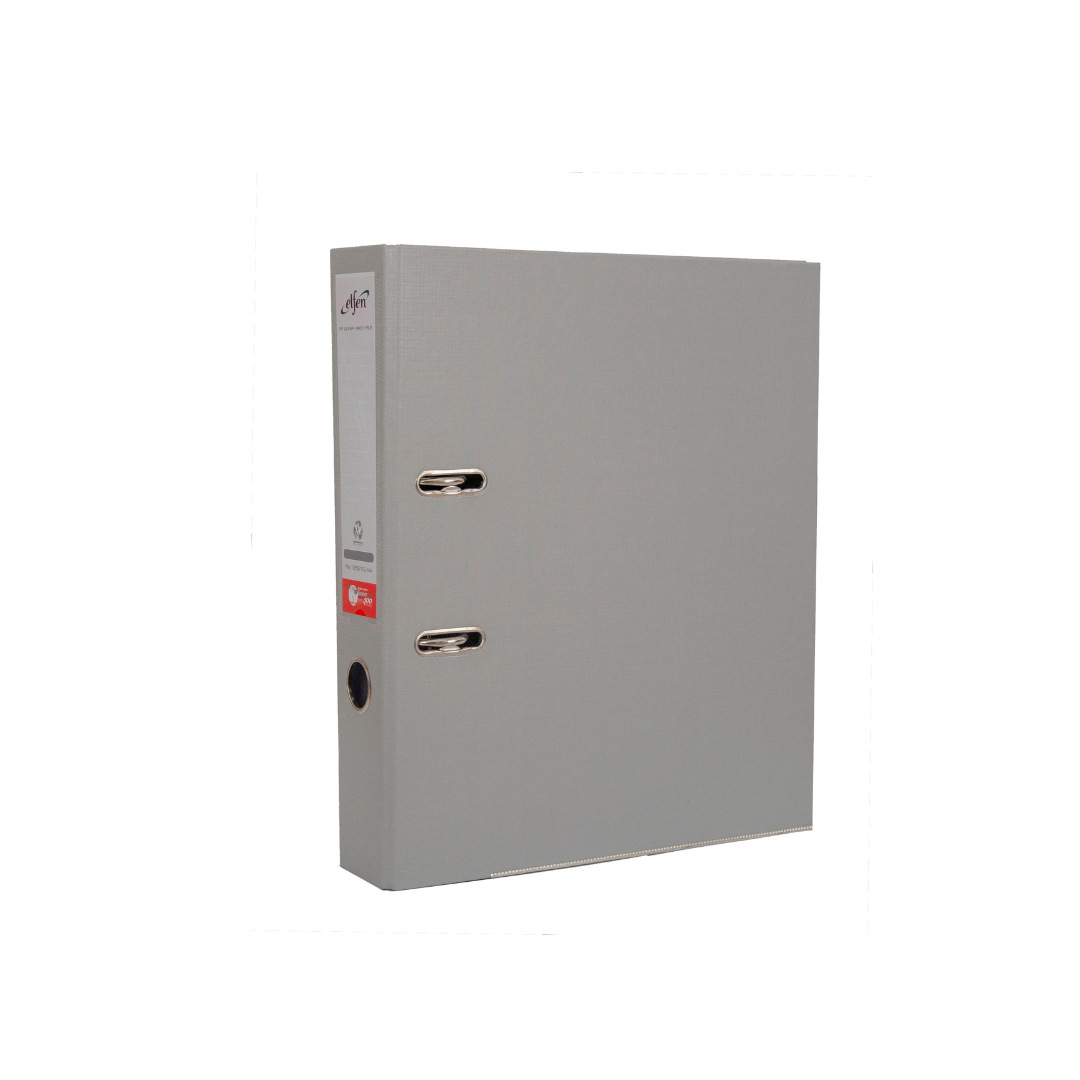 File Box Gray Elfen Galvanic Grey Box File – AlMashreq Library - مكتبة المشرق