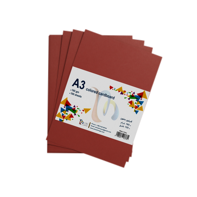Mite Colored Cardboard A3-160g