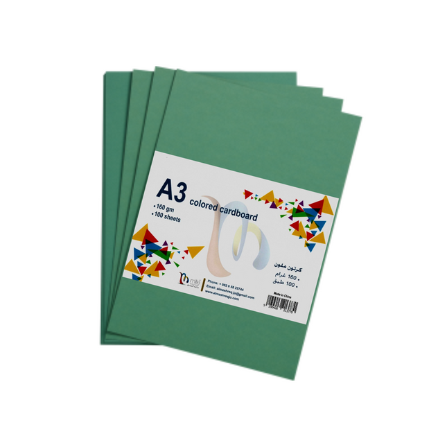 Mite Colored Cardboard A3-160g