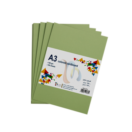 Mite Colored Cardboard A3-160g