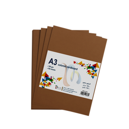 Mite Colored Cardboard A3-160g