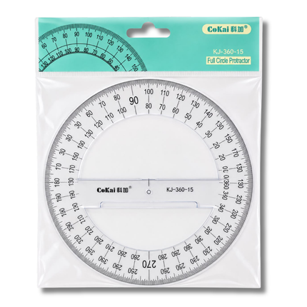 Circle Protractor 15 cm