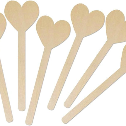 Mite Wooden Stick Heart