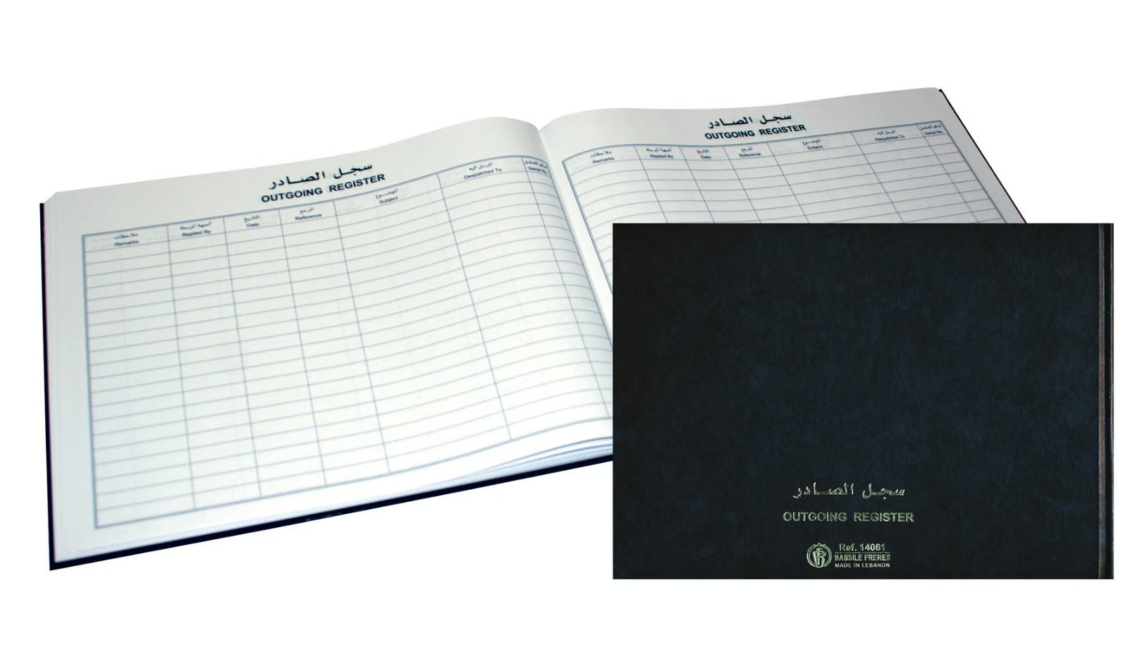 Register File Book Incoming register Book-A3 Size – AlMashreq Library - مكتبة المشرق