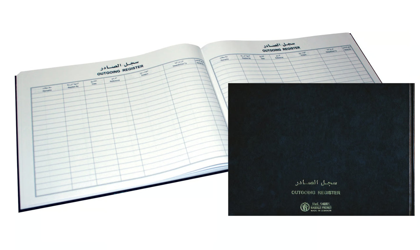 Incoming register Book-A3 Size