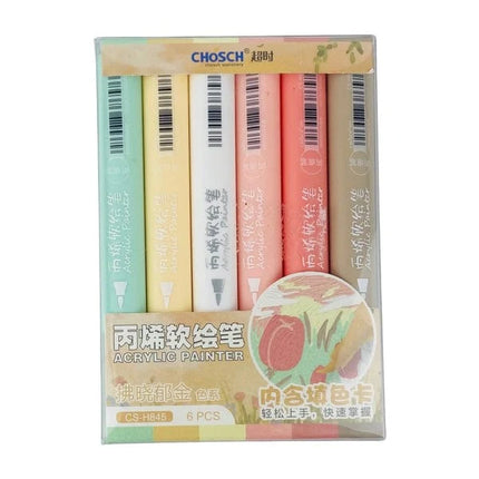 Chosch Acrylic Marke 6 Colors#CS-H845