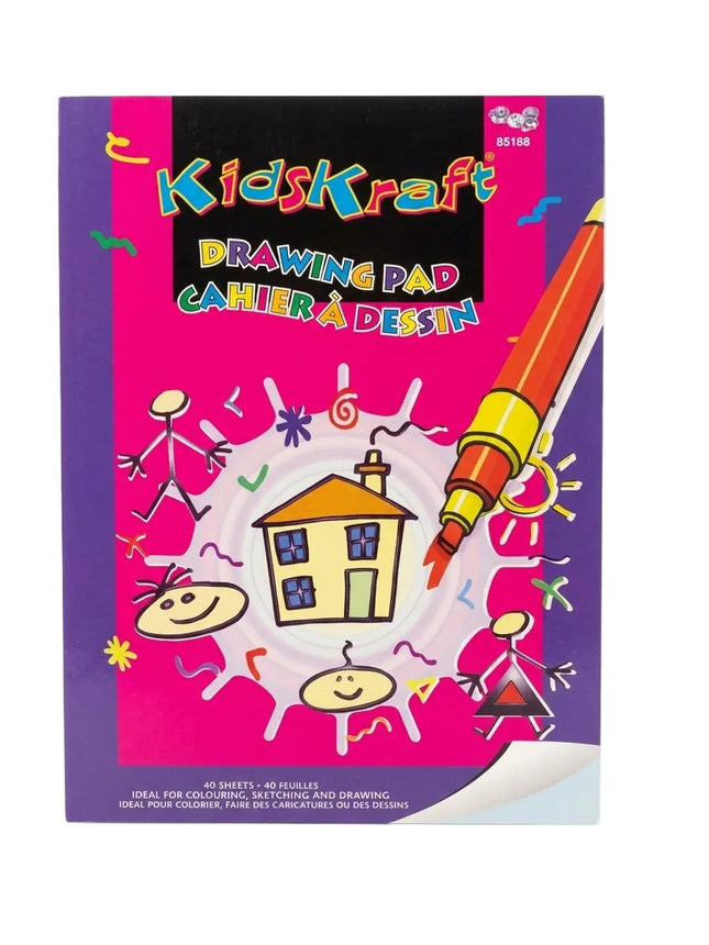 Drawing Pad colored paper