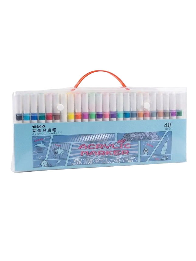 Foska Acrylic Paint Pens-48 colors