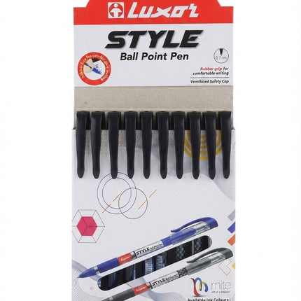 Mite Luxor Style ballpoint pen-Black 0.7 mm