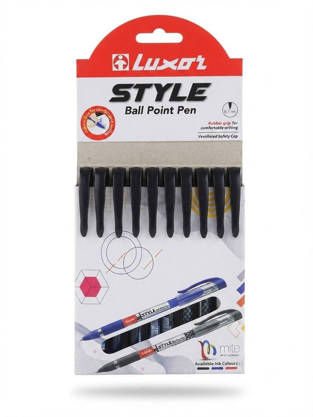 Mite Luxor Style ballpoint pen-Black 0.7 mm