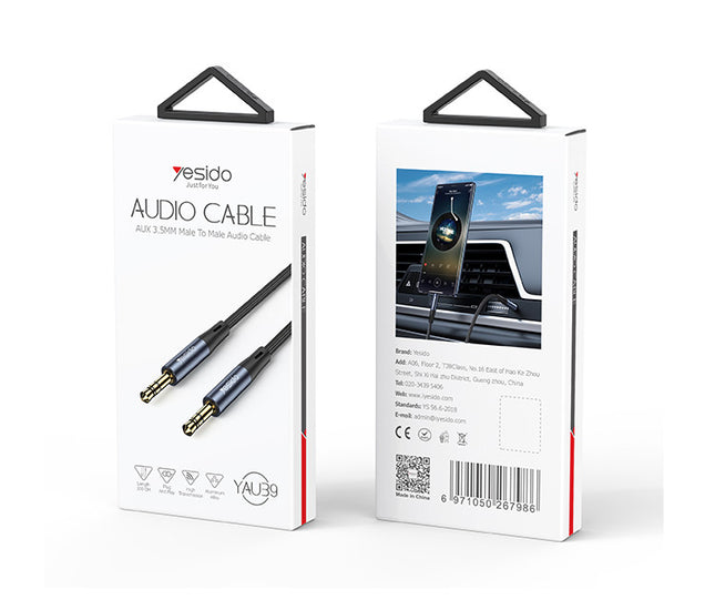 Yasido YAU39 Jack Audio Cable 3.5mm 