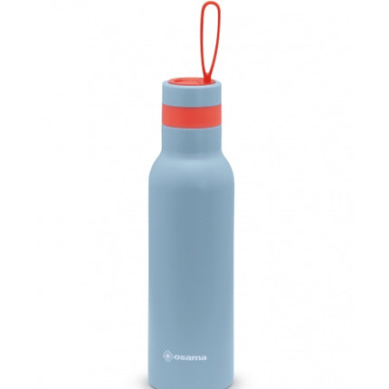 Osama Antibacterial Thermos Bottle  Light Blue-500ml
