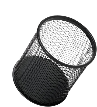 Pen Stand Metal Colourful Round