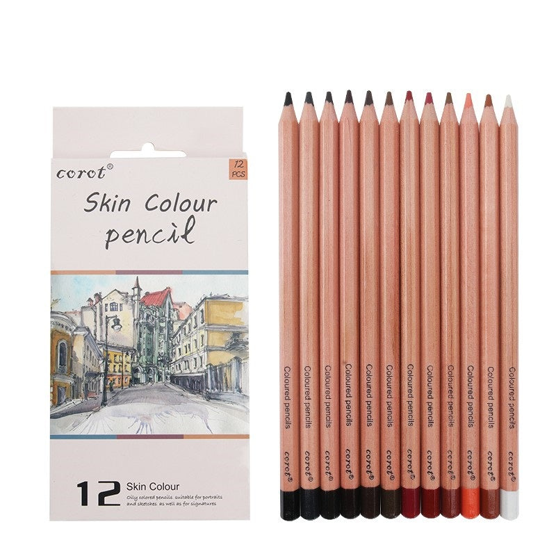 Corot Skin Color Pencil-12pcs