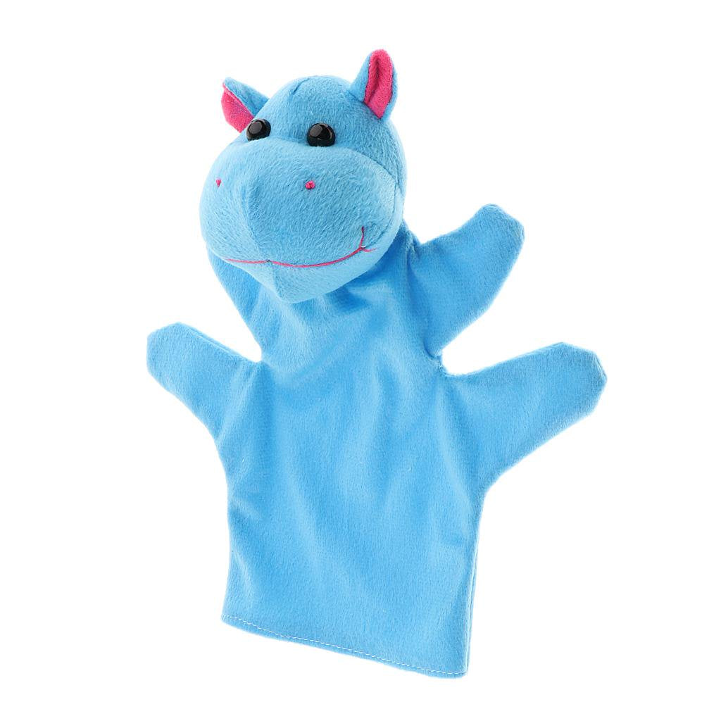 Puppets Hippo Toy Animal Hand Glove