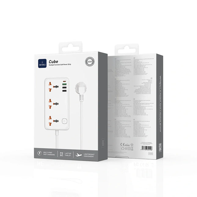 Wiwu WI-S005 Cube Series 30W Multiple Function GaN Power