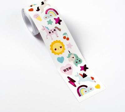 Folia sticker roll-Unicorn
