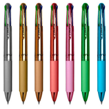 Osama Ballpoint Pens 4 Multi Colors chrome