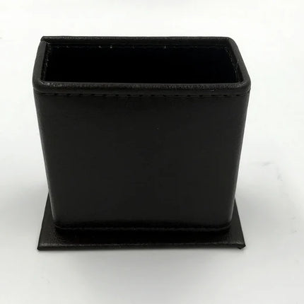 Office Desk Organizer Leather-Brown Color