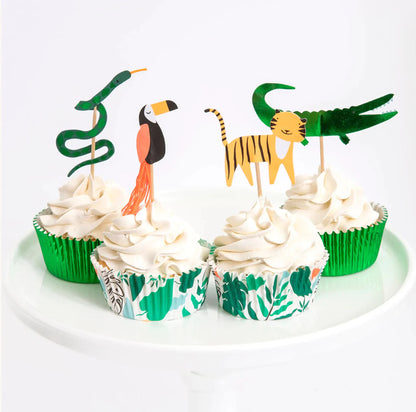 Meri Meri Go Wild Animal Cupcake Kit