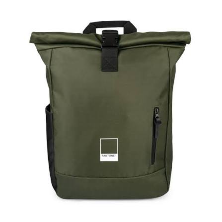Pantone  Roll-Top Backpack- 64x30x13cm Rifle Green