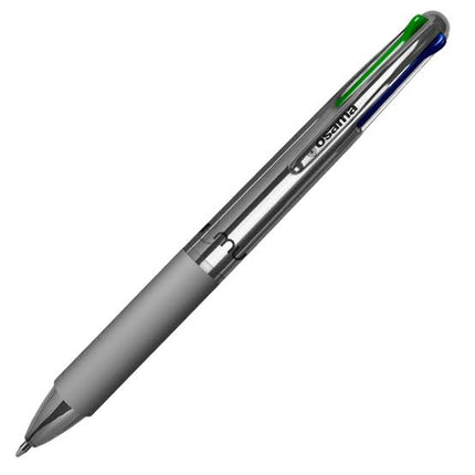 Osama Ballpoint Pens 4 Multi Colors chrome