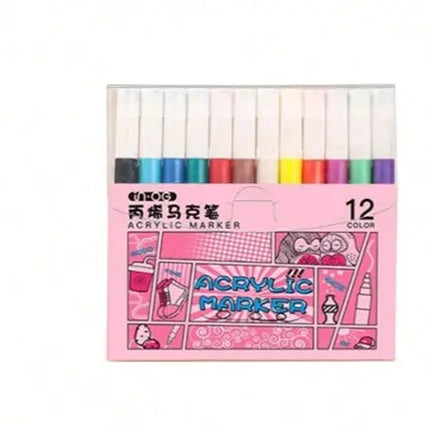 Foska Acrylic Marker -12 color