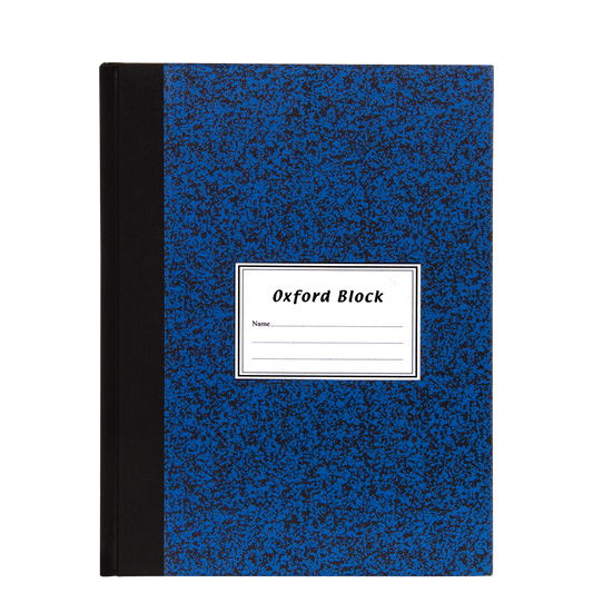 Nightingale Oxford Block Notebook Std - Blue, 240 Pages