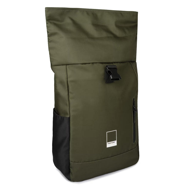 Pantone  Roll-Top Backpack- 64x30x13cm Rifle Green