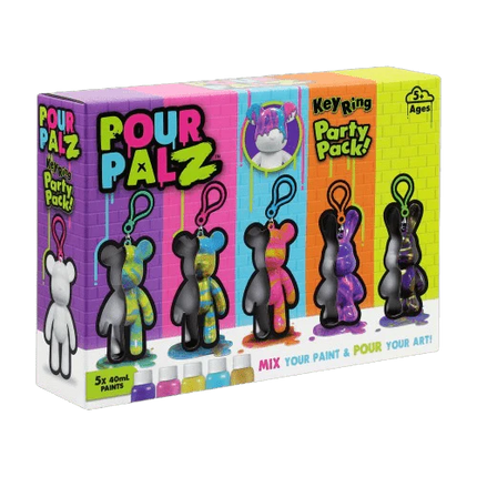 Pour Palz Mini Keyring Party Pack