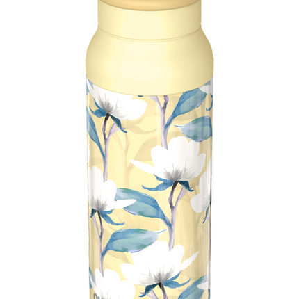Quokka Thermal Ss Bottle With Silicone Handle Echo Magnolia 690 Ml