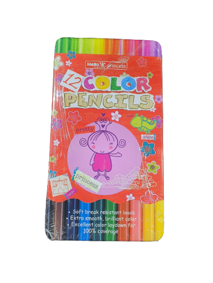 12 Color Pencils