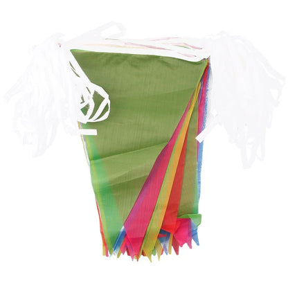 Multicolored Triangle Flags