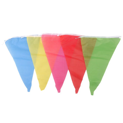 Multicolored Triangle Flags