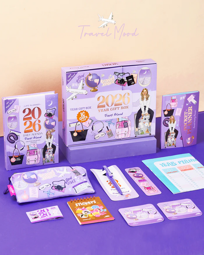 Agenda Gift Set 2026 - Travel Mood