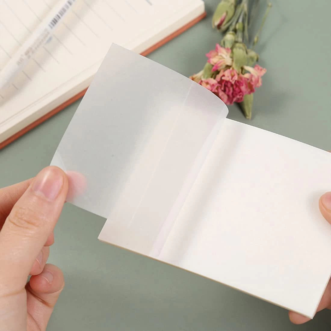 Transparent Sticky Notes 3x3 Inch