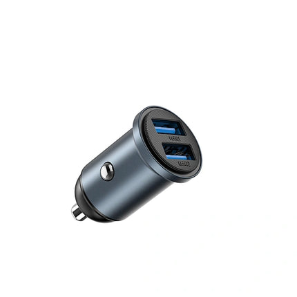 WiWU Wi‑CC031 Nano Lite 12W Dual USB Car Charger QC3.0 Fast Charging