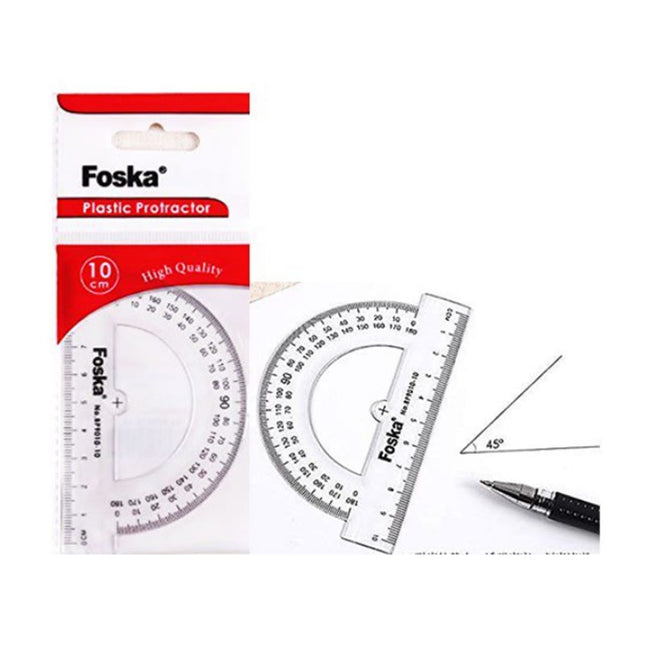 Foska Plastic Protractor