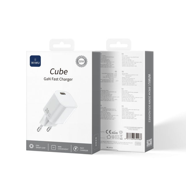 WiWU Wi-G014 Cube Fast Charger Adapter (20W)
