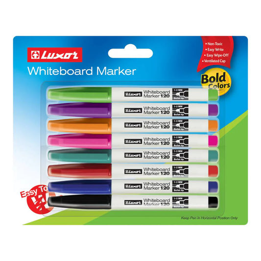 Luxor  Whiteboard Marker-8 color