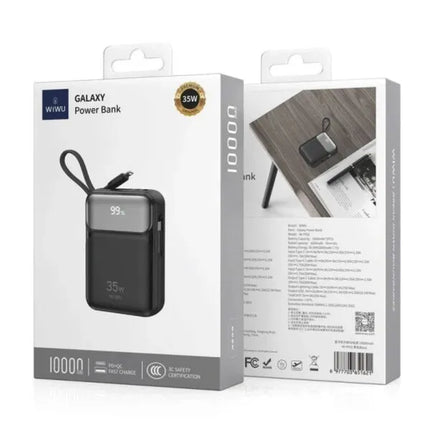 باور بانك Wiwu Wi-P052 جالاكسي 35 وات 10000 مللي أمبير في الساعة